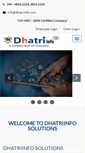 Mobile Screenshot of dhatriinfo.com